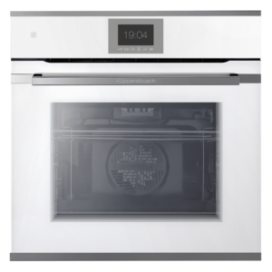 Духовой шкаф KUPPERSBUSCH BP 6550.0 W3 Silver Chrome белый