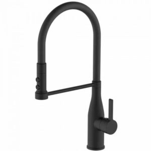 Кухонный смеситель MIXXUS PREMIUM SUMMER 017 BLACK черный