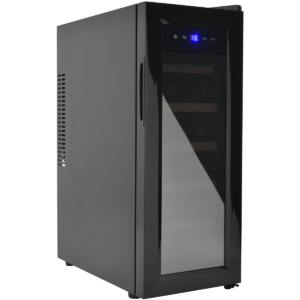 Винный шкаф ZUGEL ZTWF122B черный